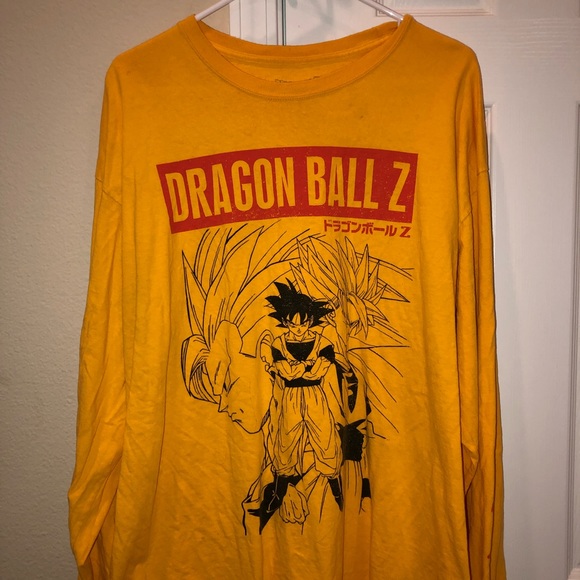 Forever 21 Tops Dragon Ball Z Long Sleeve Tshirt Poshmark Forever 21 Tops Dragon Ball Z Long Sleeve Tshirt Poshmark
